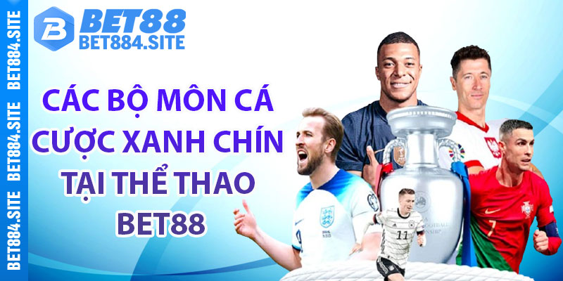 Các bộ môn cá cược xanh chín tại thể thao Bet88